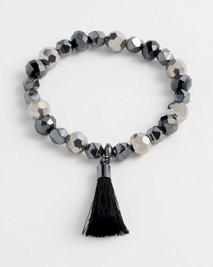 Chico's Beaded Tassel Bracelet