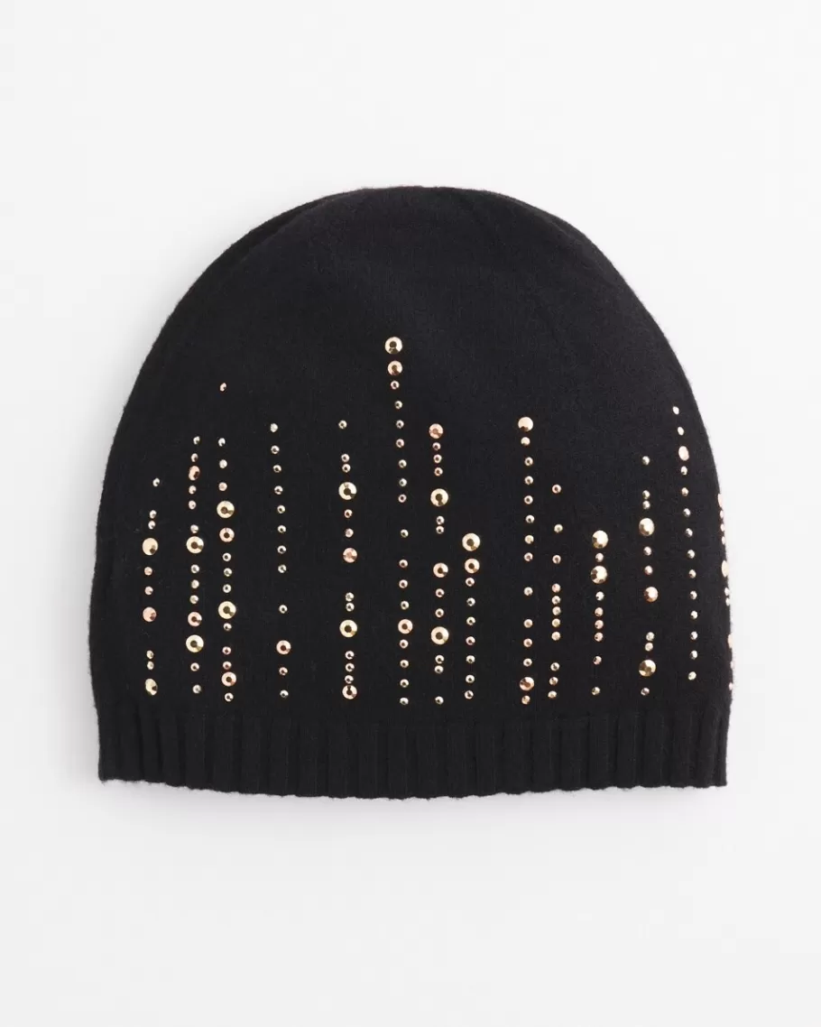 Chico's Embellished Knit Hat