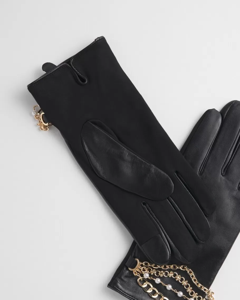 Chico's Bracelet Leather Gloves