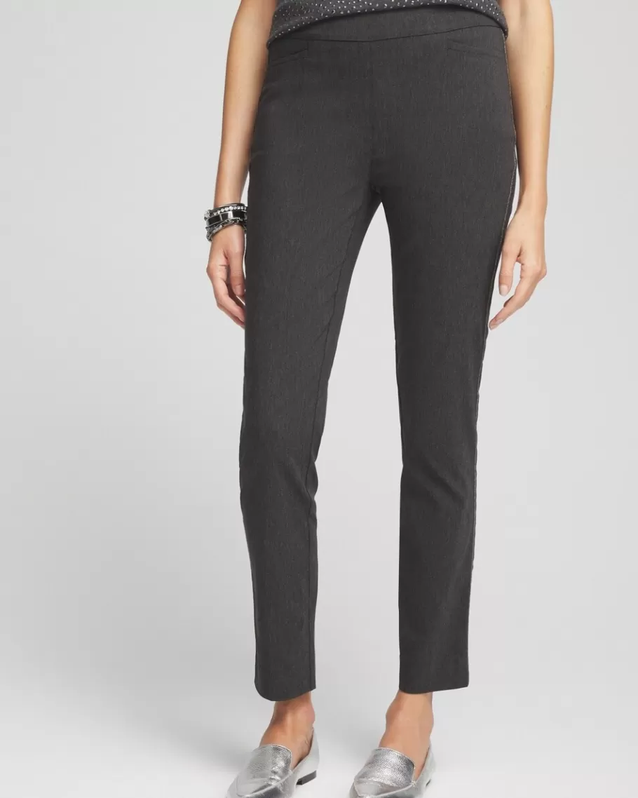 Chico's Brigitte Beaded Slim Ankle Pants