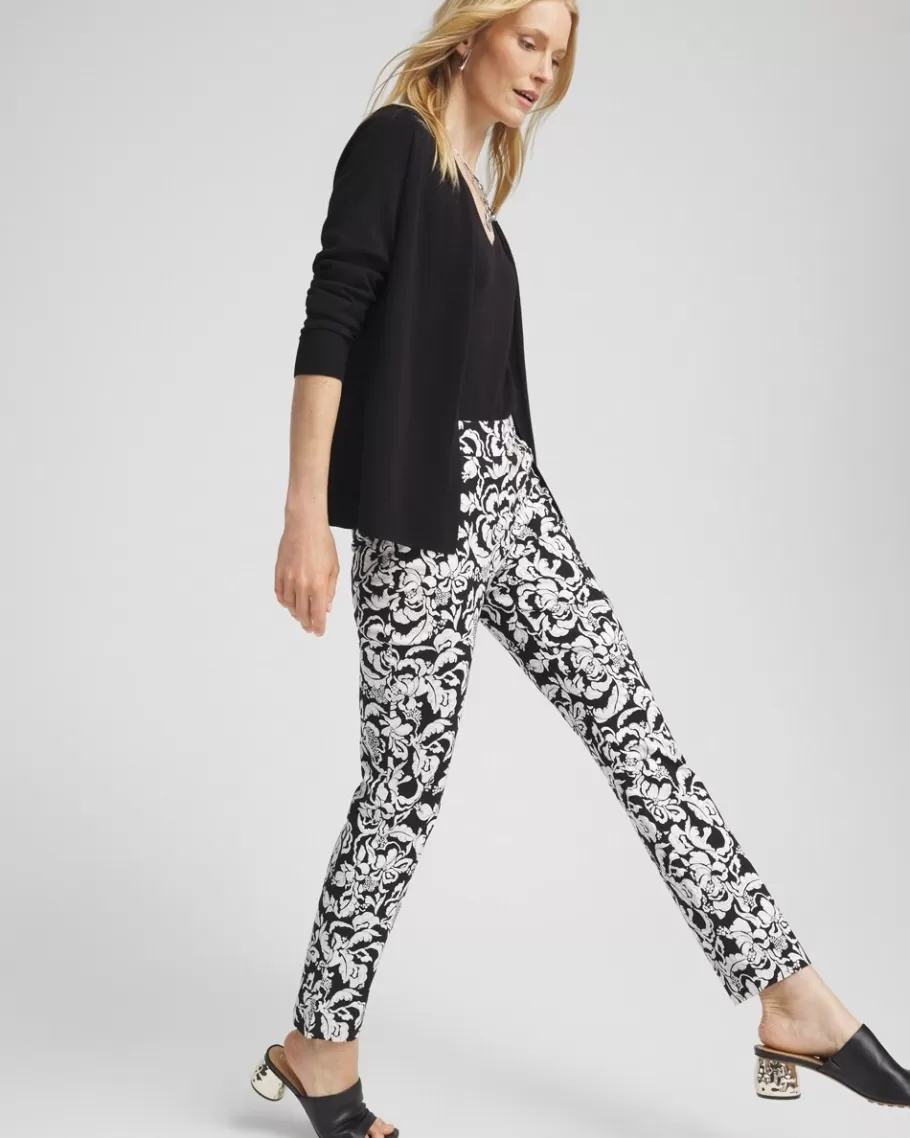 Chico's Brigitte Bouquet Ankle Pants