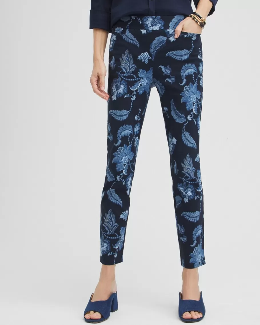 Chico's Brigitte Floral Ankle Pants