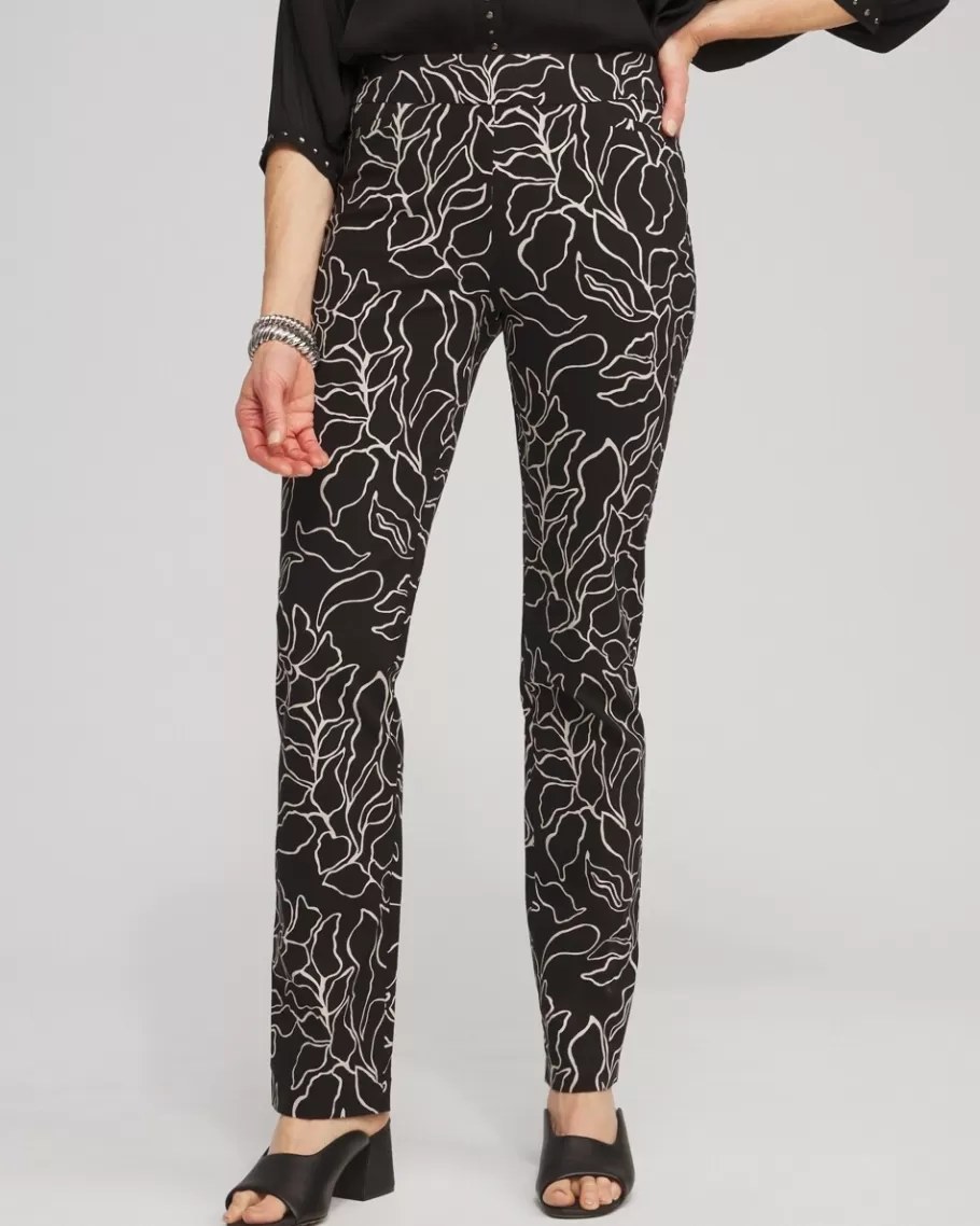 Chico's Brigitte Floral Print Pants