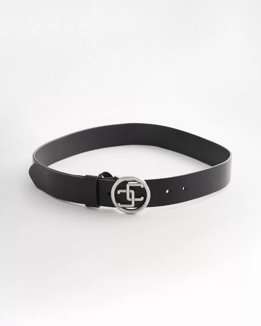 Chico's CC Logo Stretch Belt