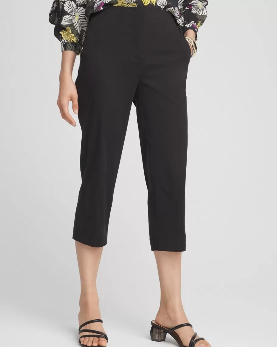 Chico's Cotton Sateen Capris