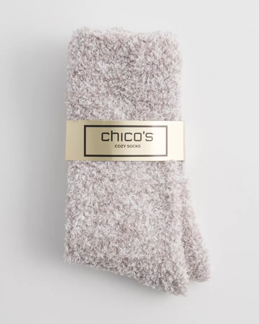 Chico's Cozy Neutral Socks