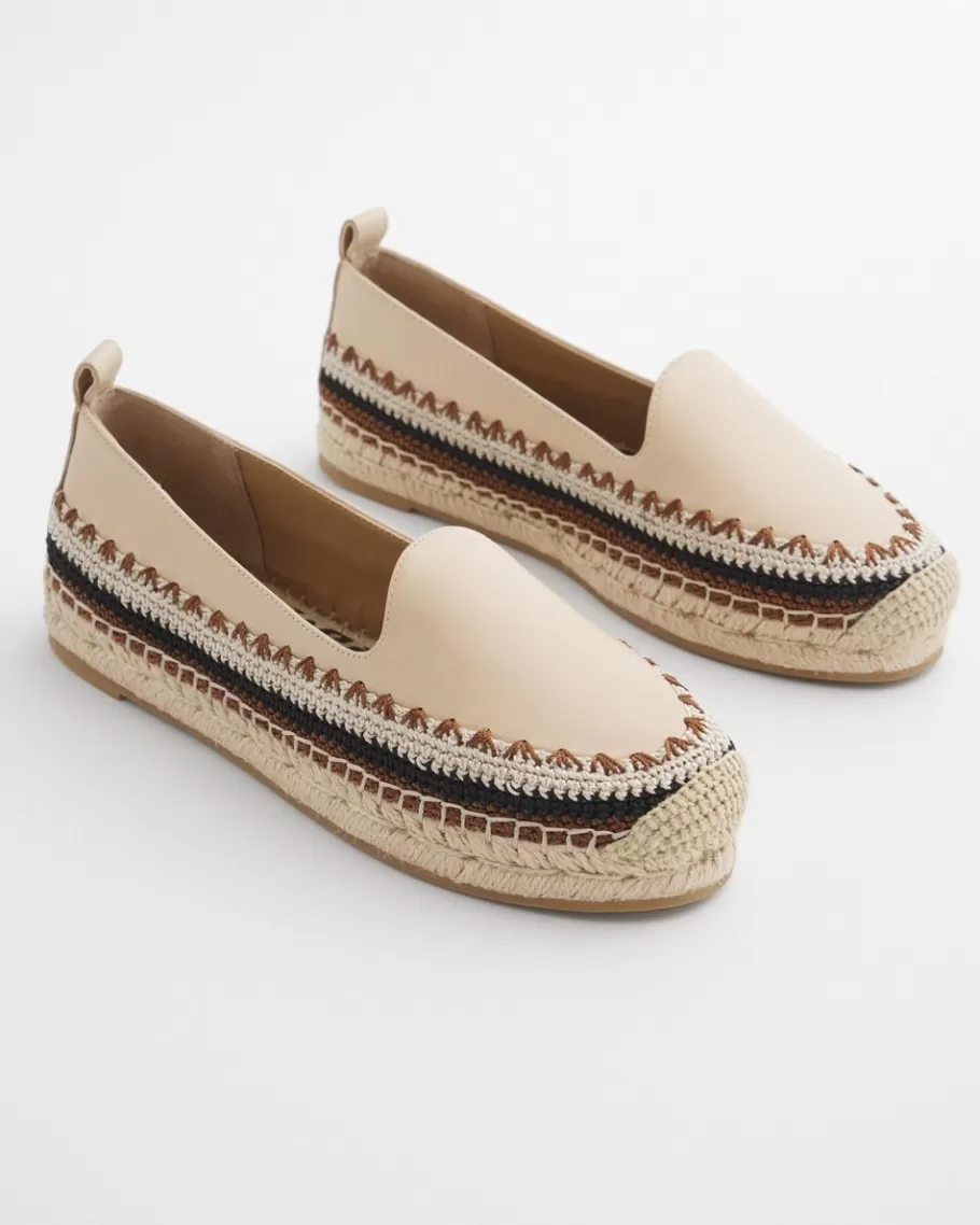 Chico's Crochet Slip On Flats