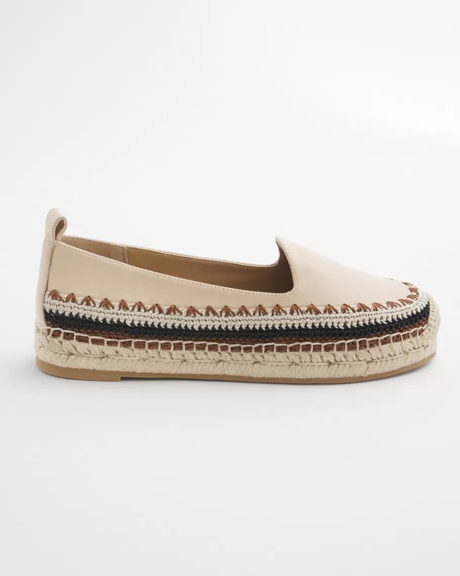 Chico's Crochet Slip On Flats