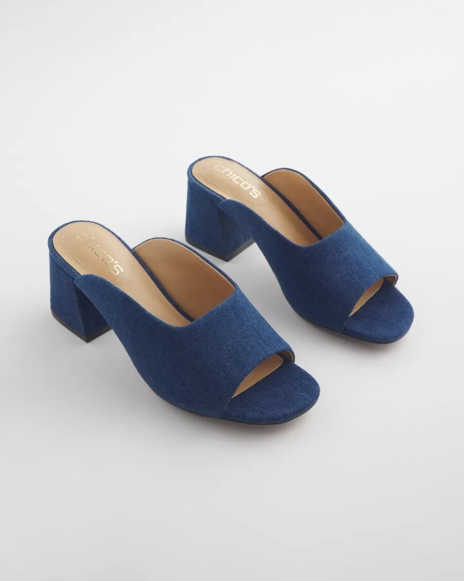 Chico's Denim Modern Heels