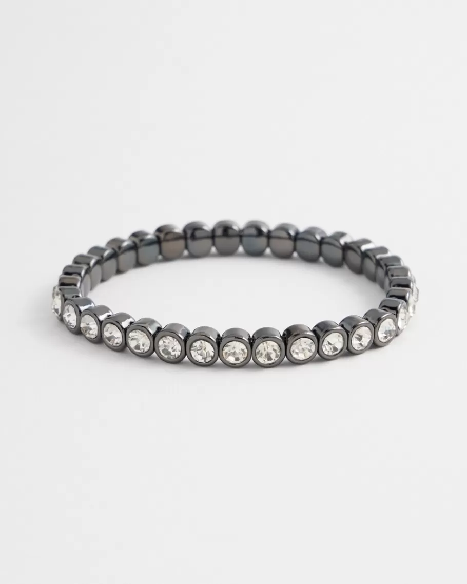 Chico's Faux Tennis Stretch Bracelet