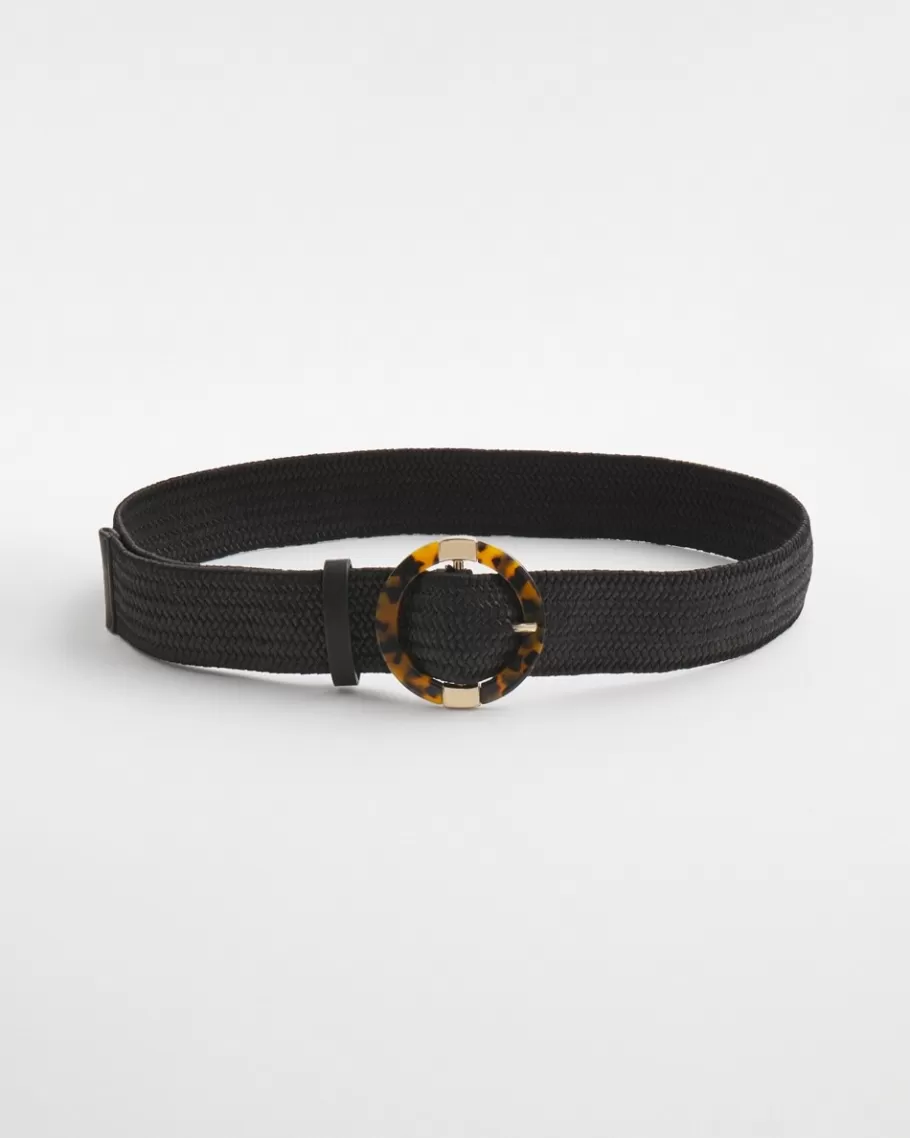 Chico's Faux Tort Stretch Belt