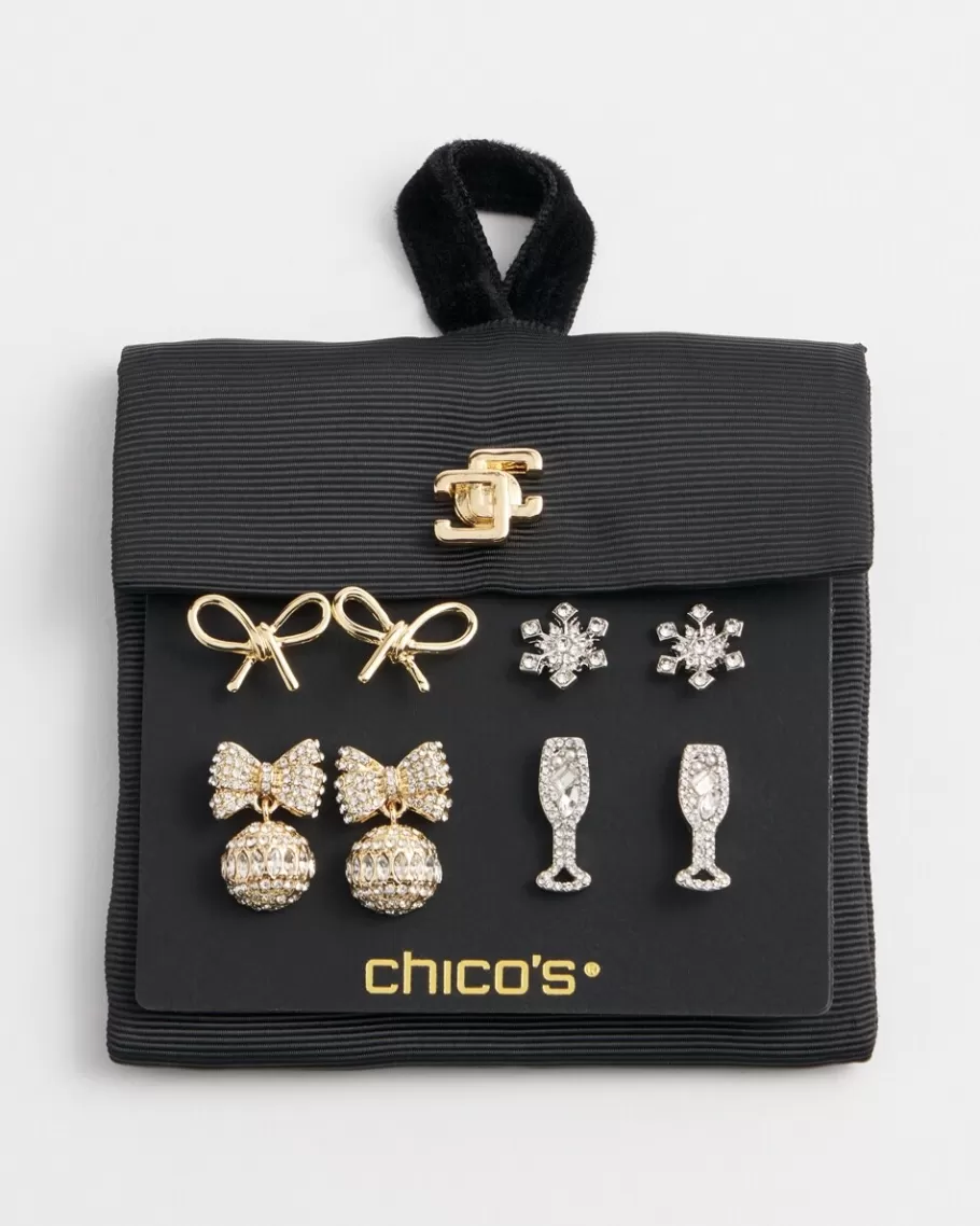 Chico's Festive Earrings Gift Set