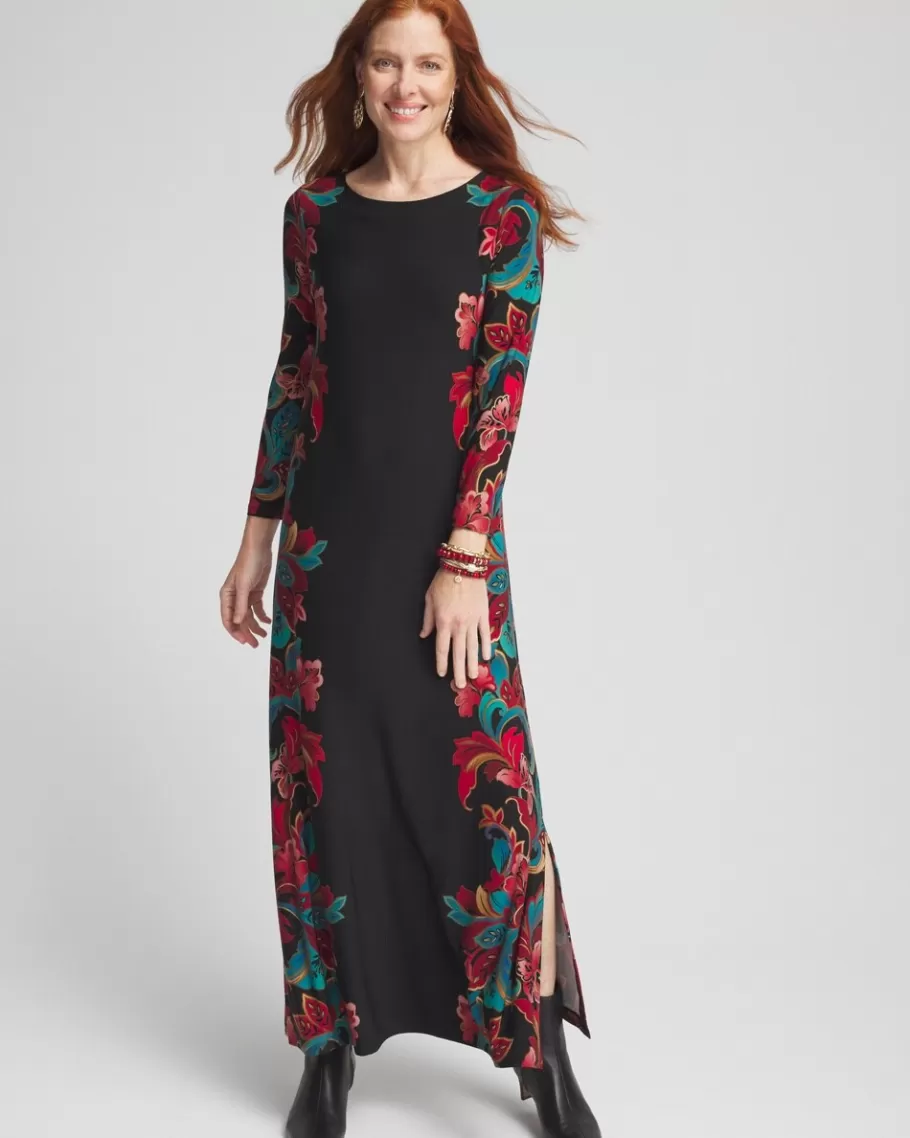 Chico's Floral Maxi Dress