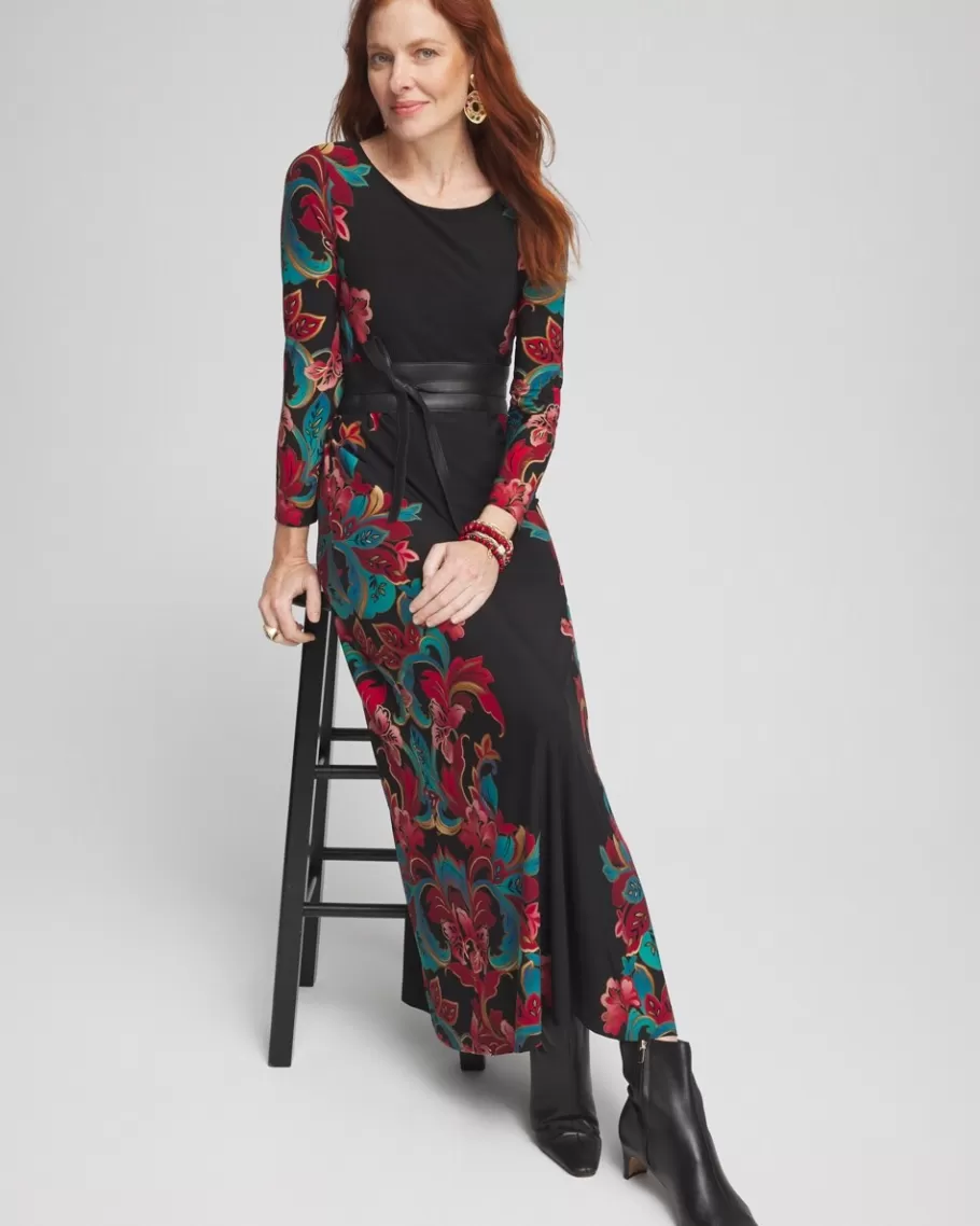 Chico's Floral Maxi Dress