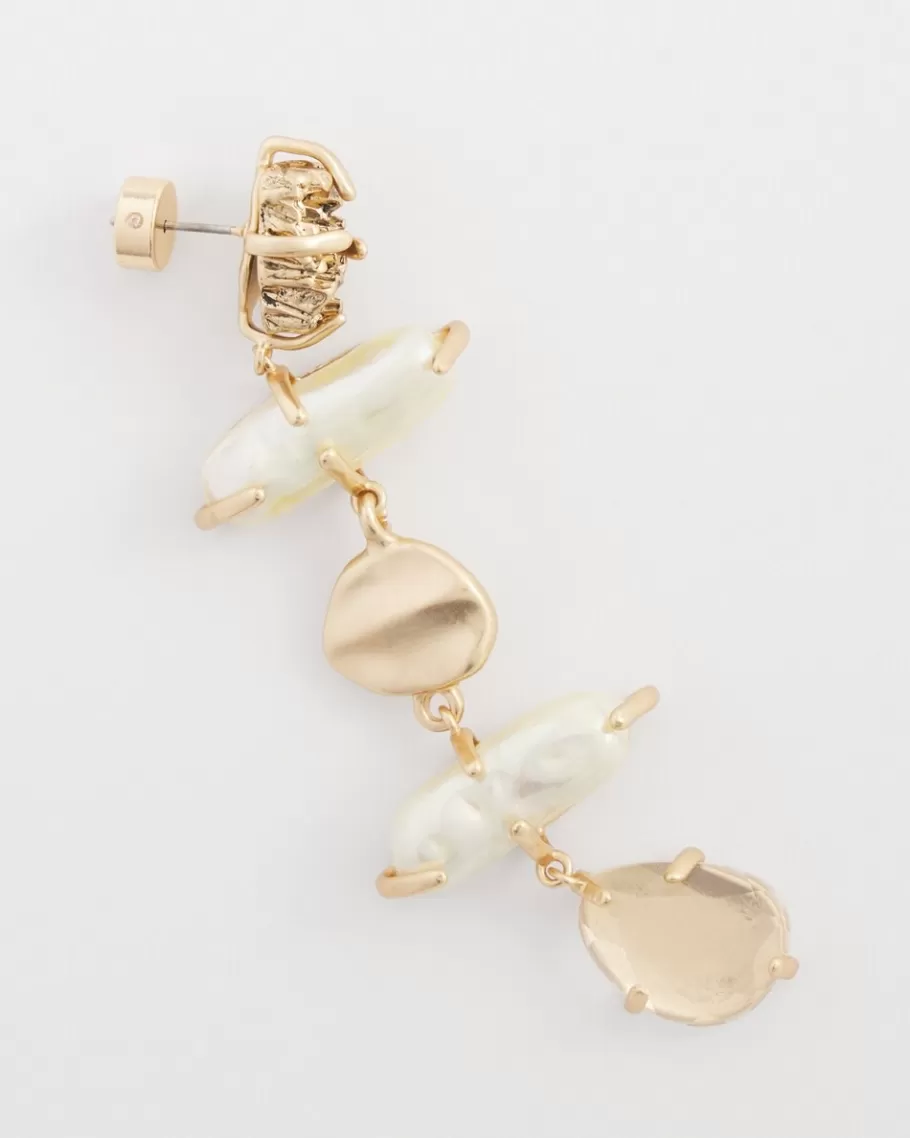 Chico's Stone Linear Earrings