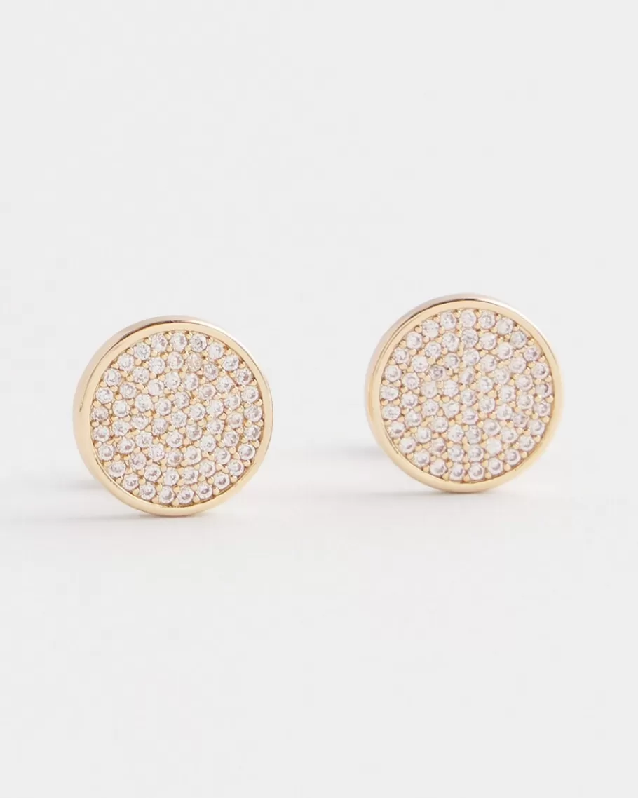 Chico's Tone Pavé Stud Earrings