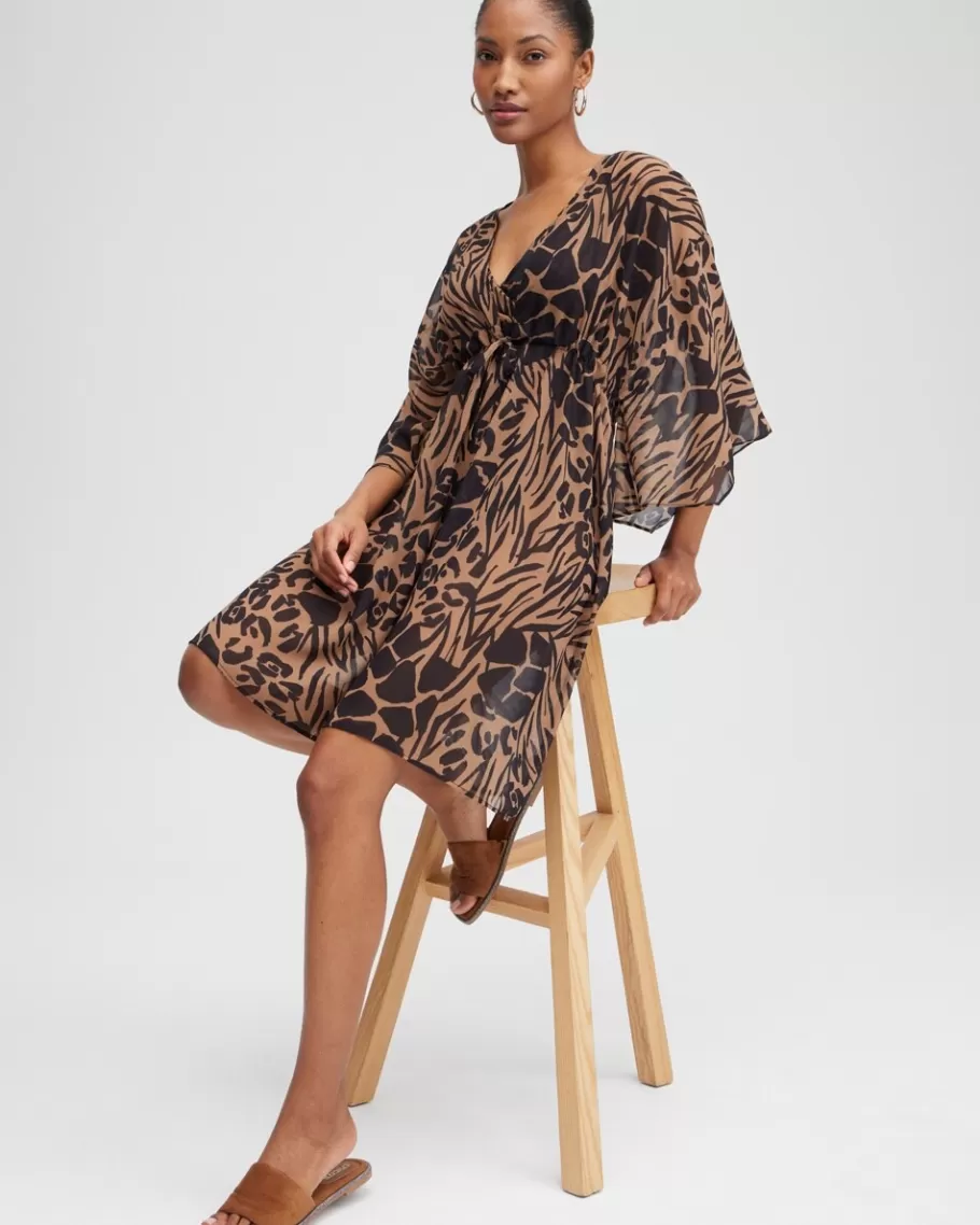 Chico's Gottex Animal Print Coverup