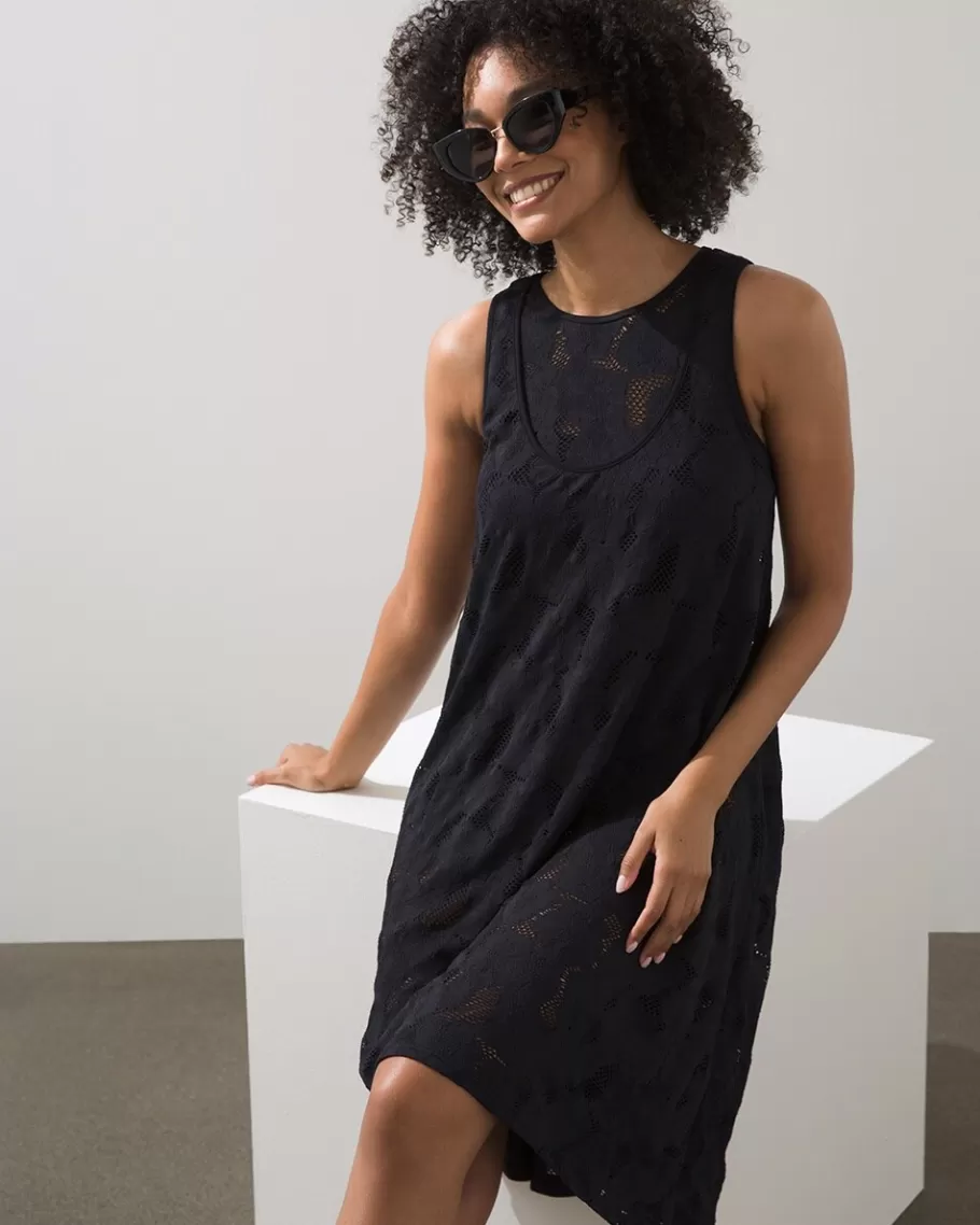 Chico's Gottex Textured Coverup Dress