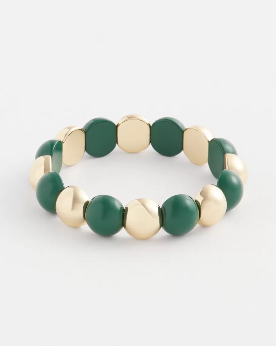 Chico's Beaded Stretch Bracelet