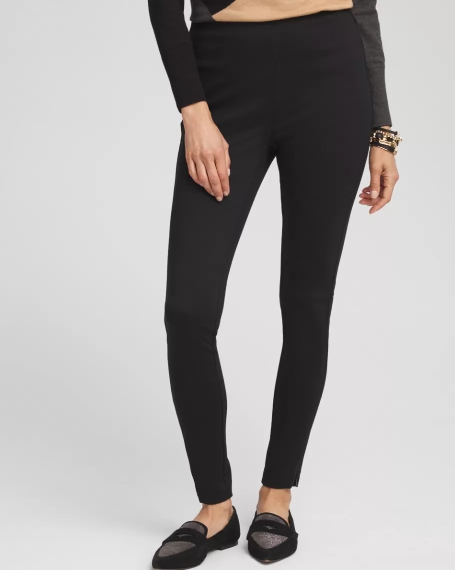 Chico's Juliet Ankle Zip Ponte Legging