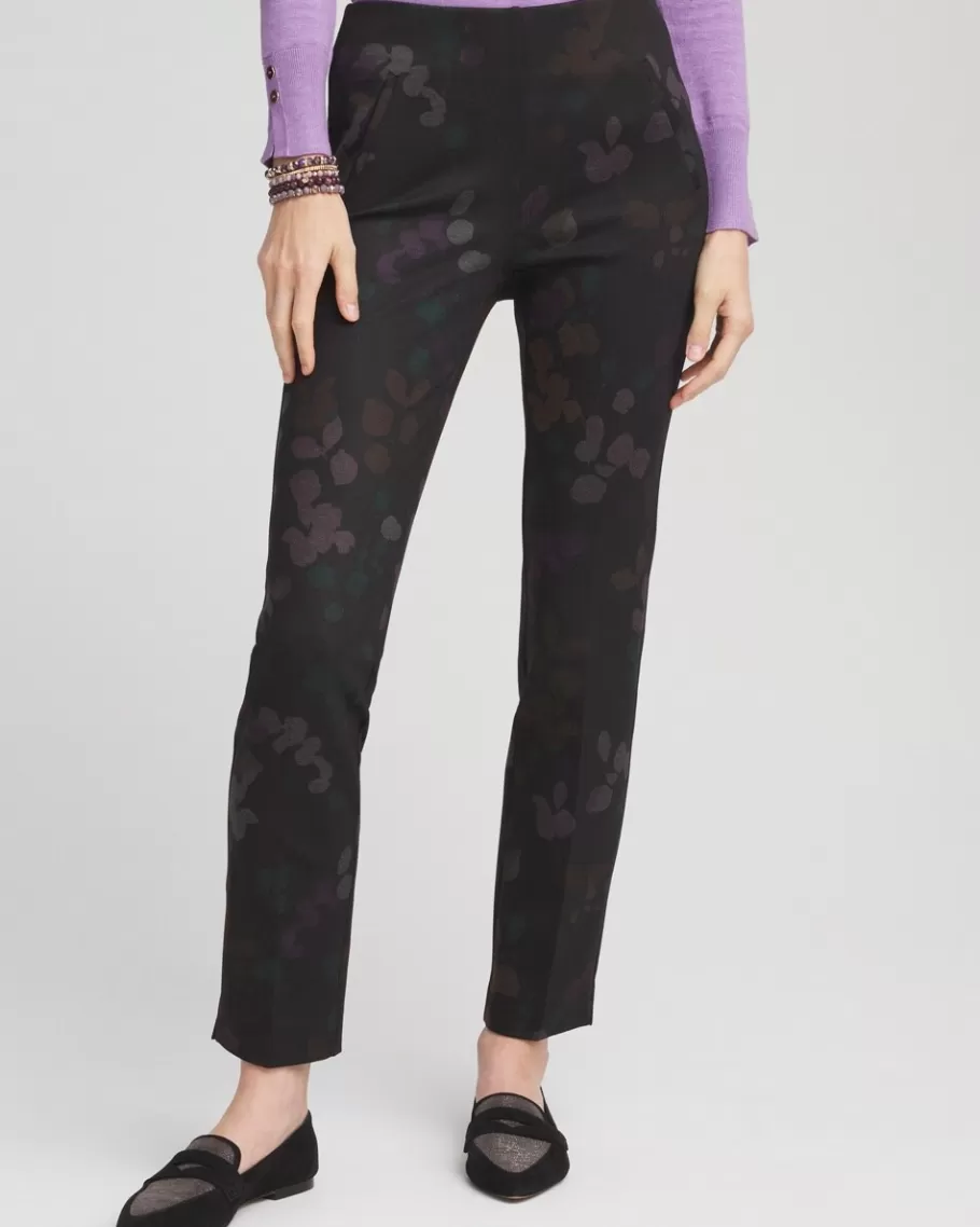 Chico's Juliet Floral Ankle Pants