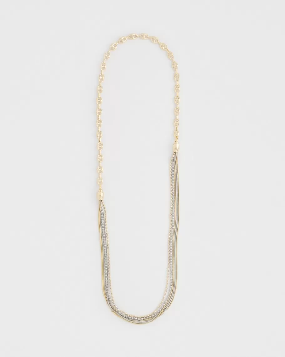 Chico's MagneticMix™ Links Necklace