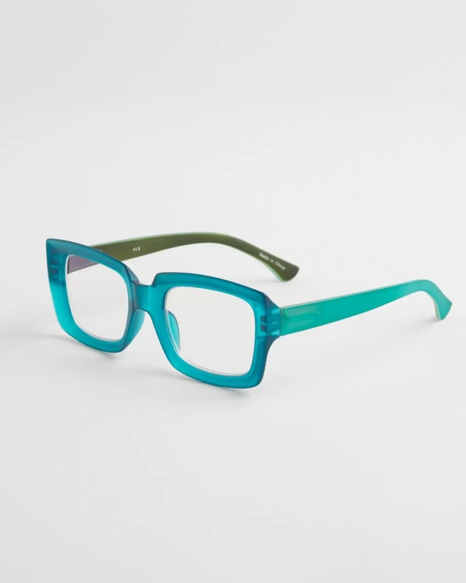 Chico's Matte Teal Green Readers