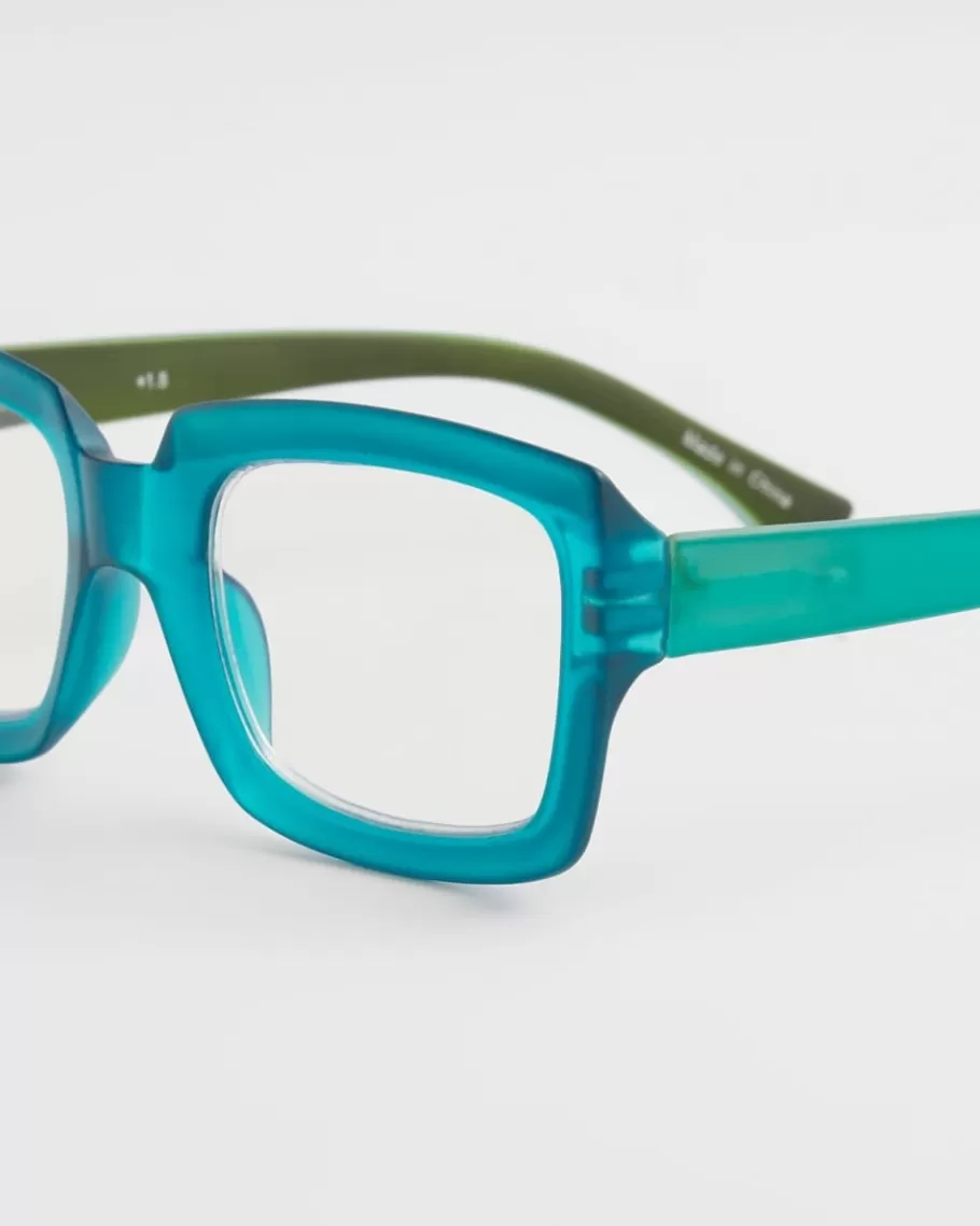 Chico's Matte Teal Green Readers