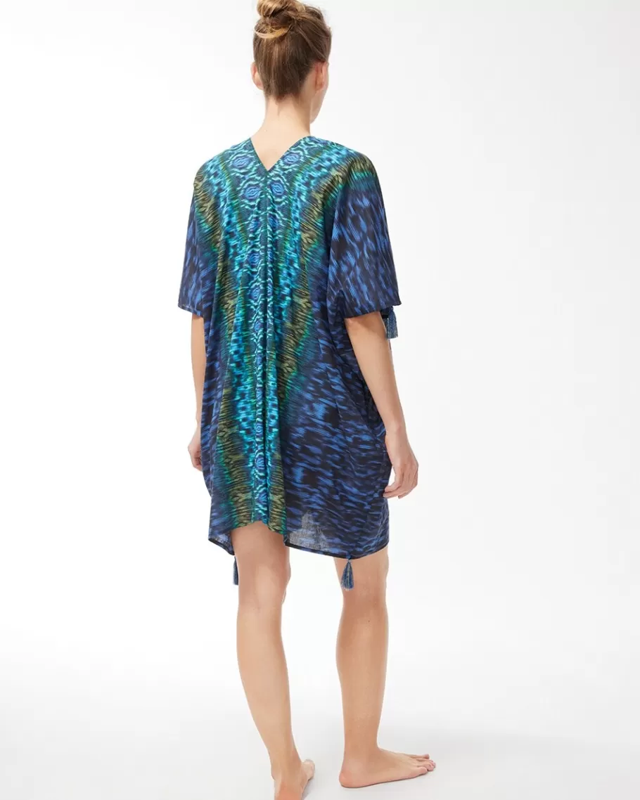 Chico's Miraclesuit Alhambra Caftan Swim Coverup