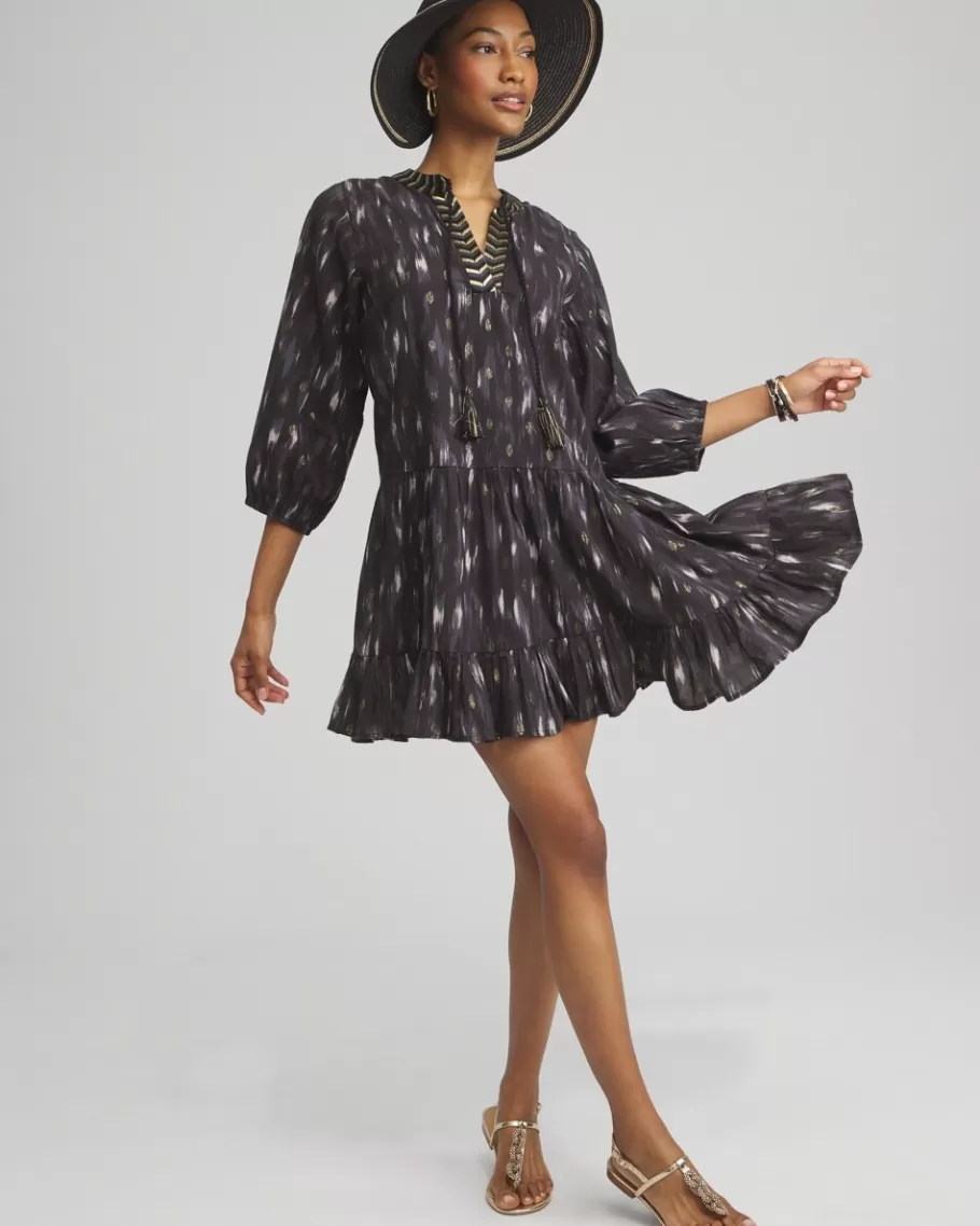 Chico's Miraclesuit Bronze Reign Coverup Dress