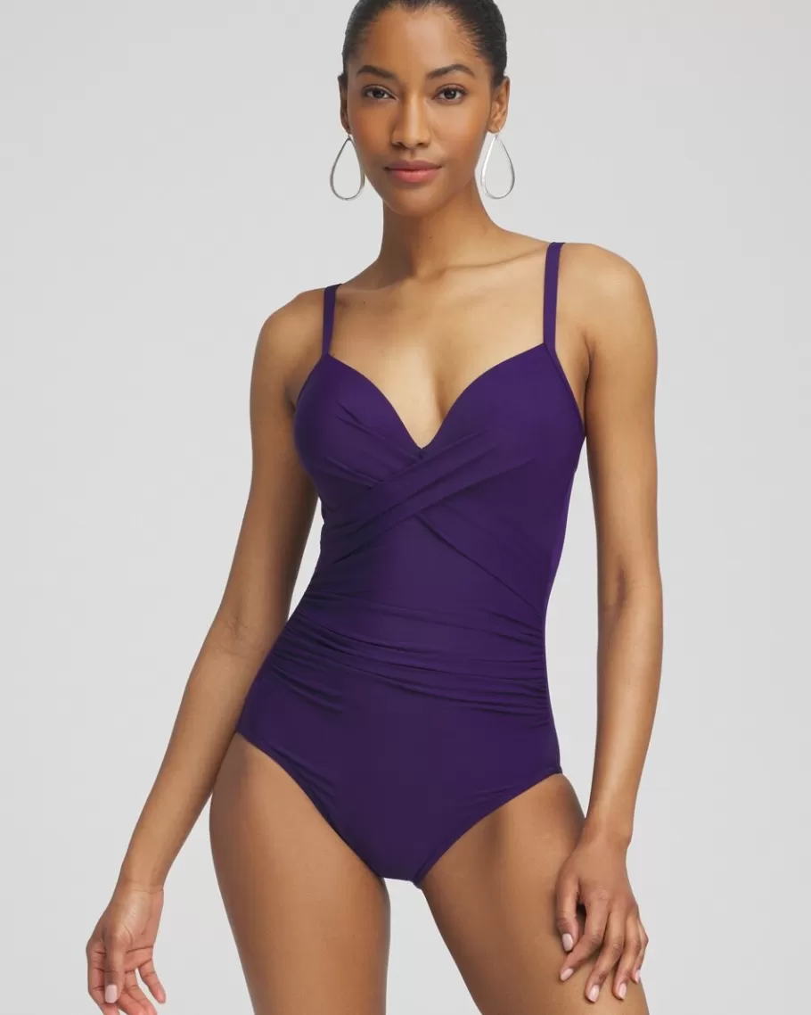 Chico's Miraclesuit Rock Solid Captivate One Piece