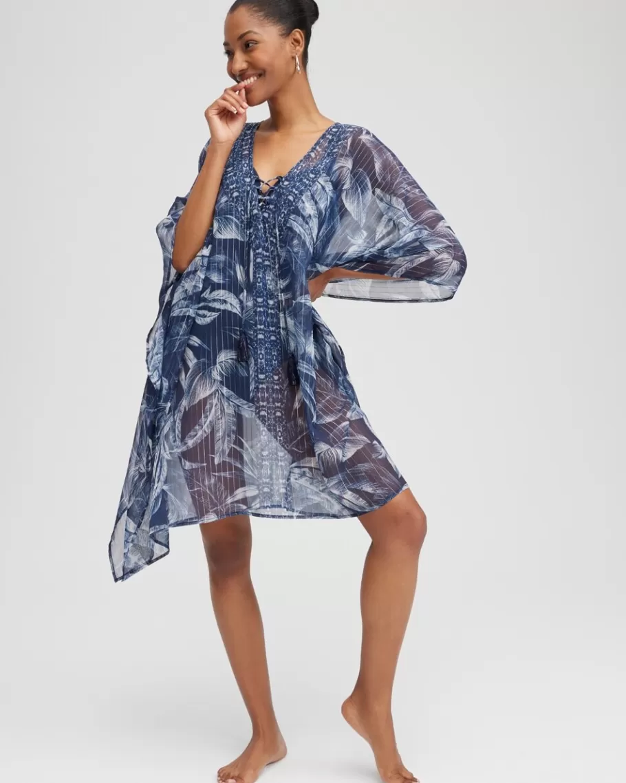 Chico's Miraclesuit Tropica Caftan Coverup