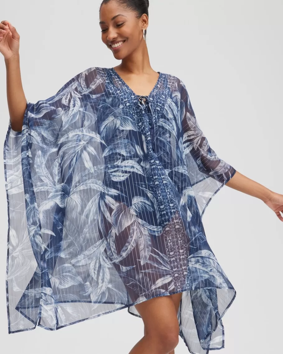 Chico's Miraclesuit Tropica Caftan Coverup