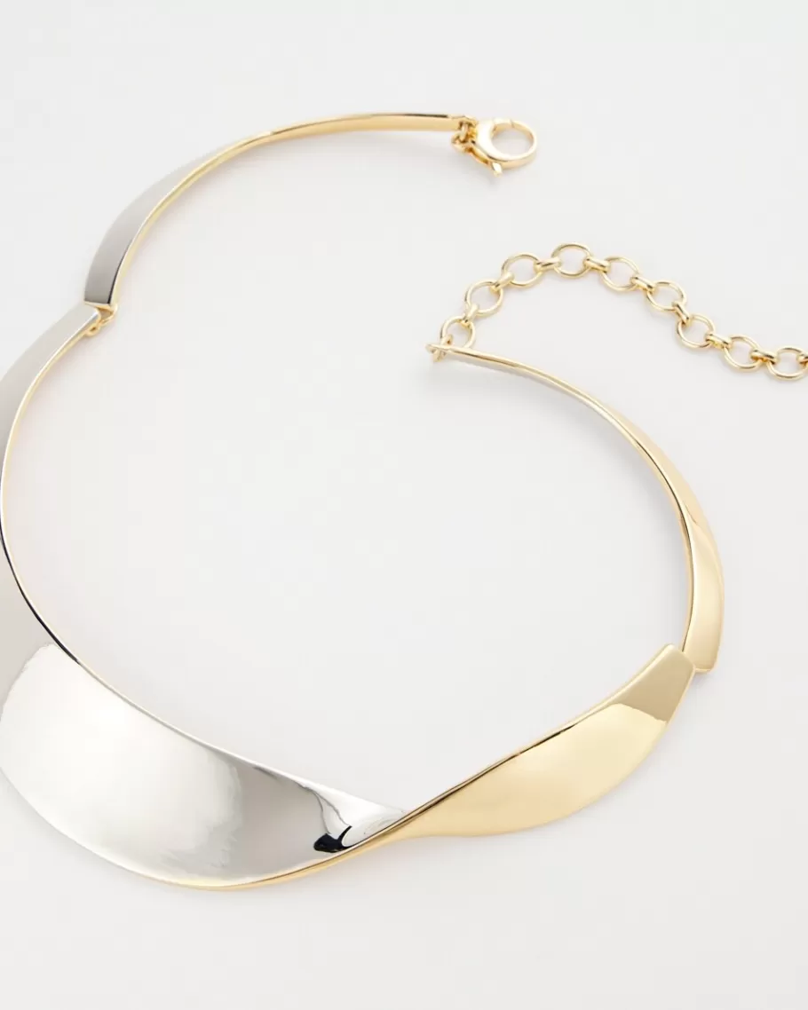 Chico's Twist Collar Necklace