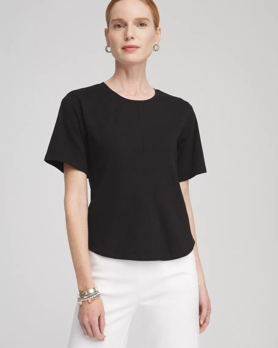 Chico's Modern Fit & Flare Tee