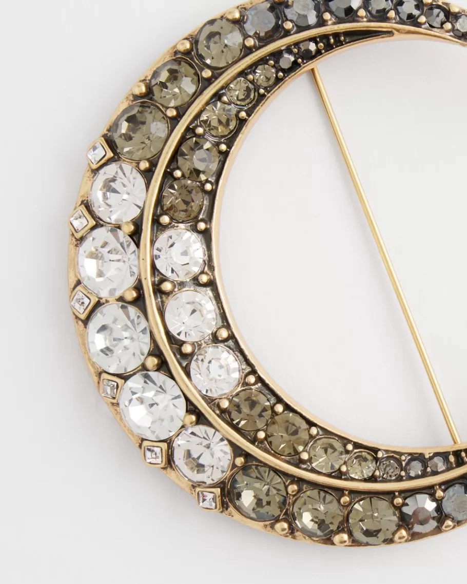 Chico's Moon Brooch