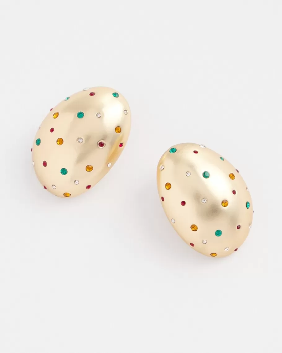 Chico's Multicolor Pavé Stud Earrings