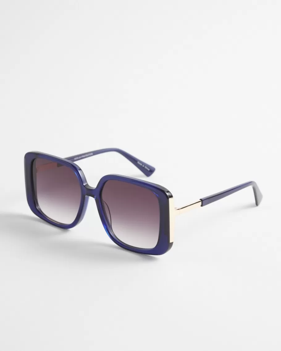 Chico's Navy Square Sunglasses