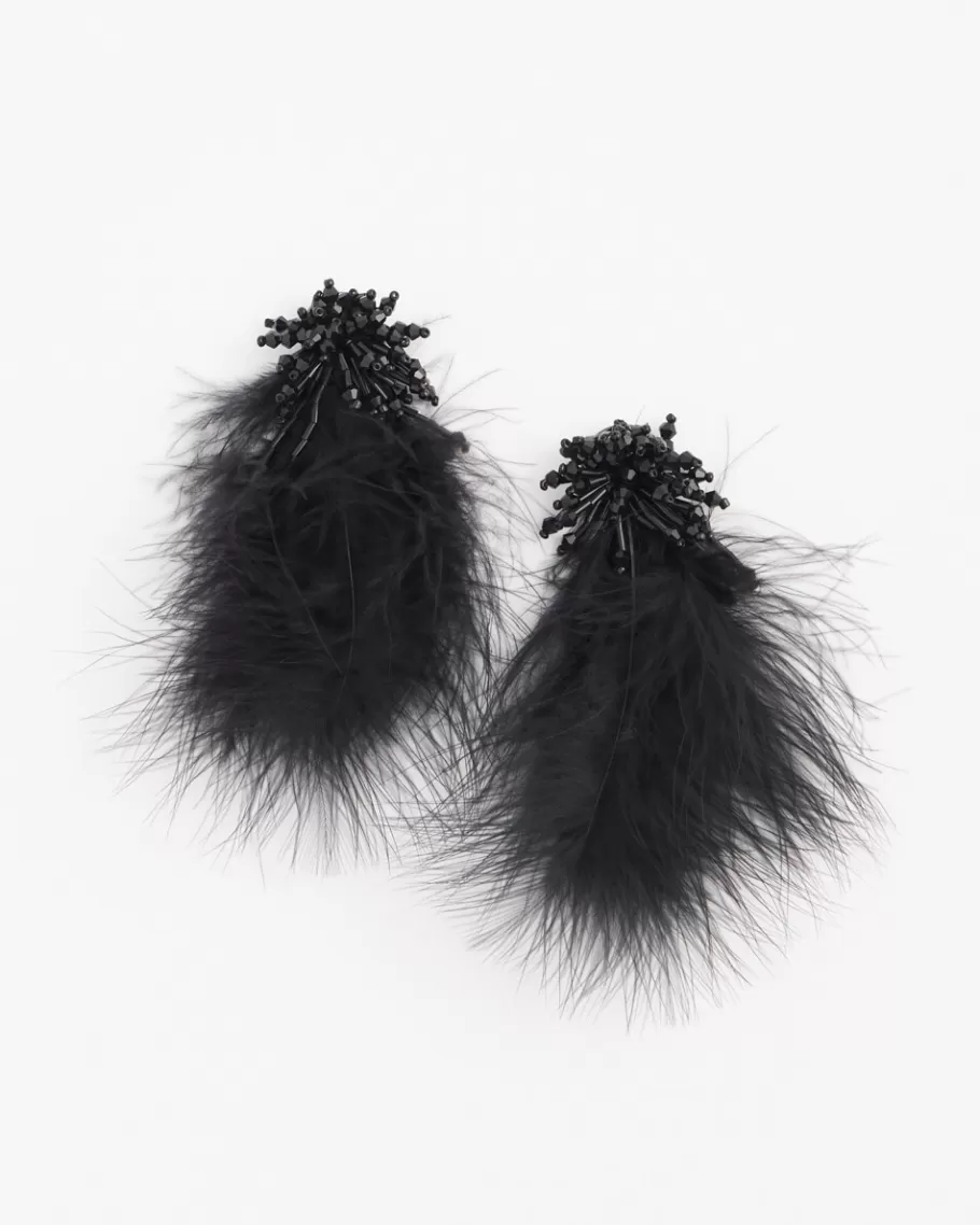 Chico's No Droop™ Feather Drop Earrings