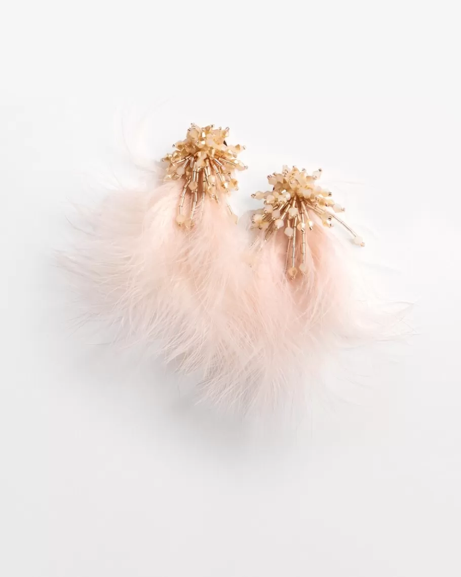 Chico's No Droop™ Feather Drop Earrings