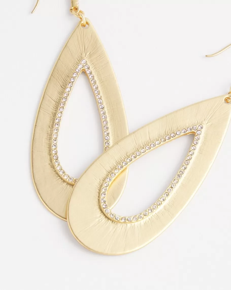 Chico's No Droop™ Tone Teardrop Earrings