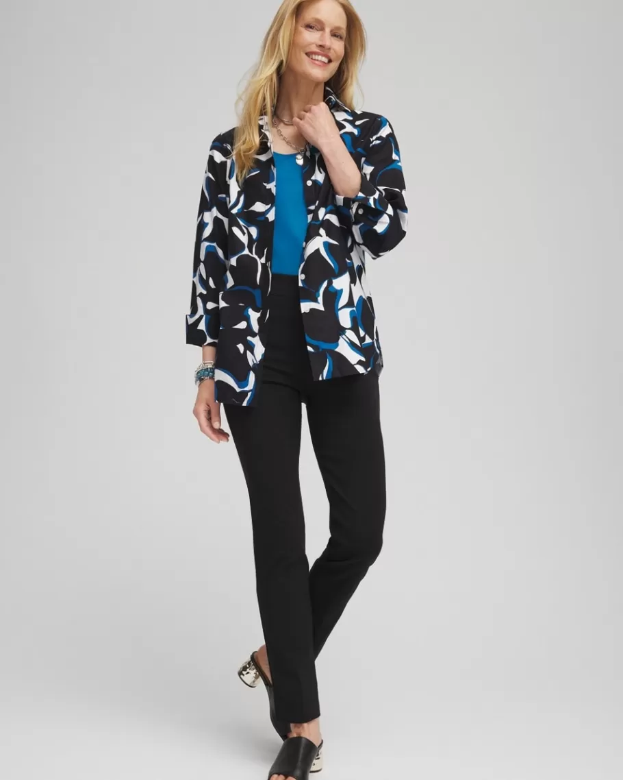 Chico's No Iron™ Abstract Print Shirt