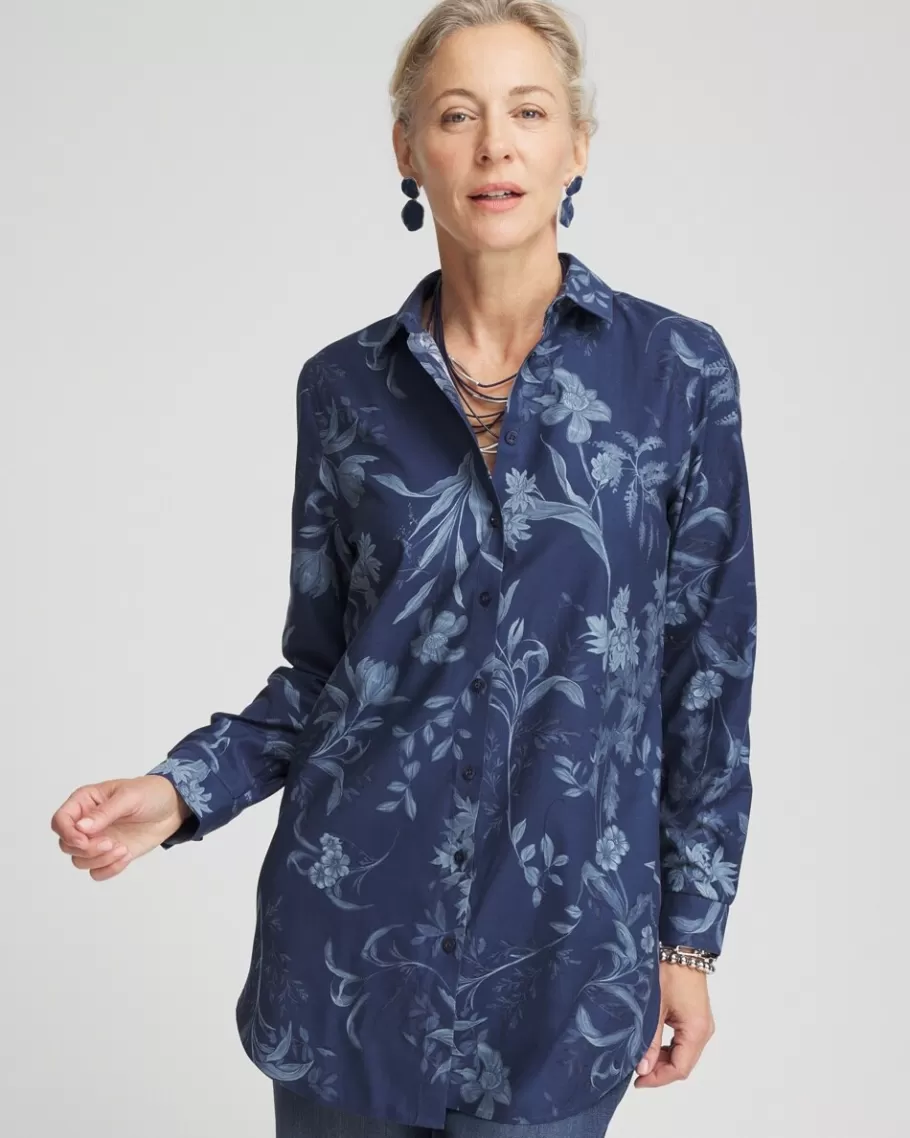 Chico's No Iron™ Floral Tunic