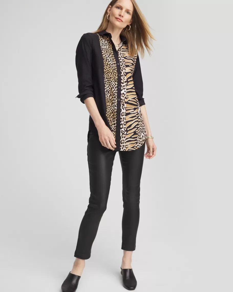 Chico's No Iron™ Mixed Animal Print Tunic