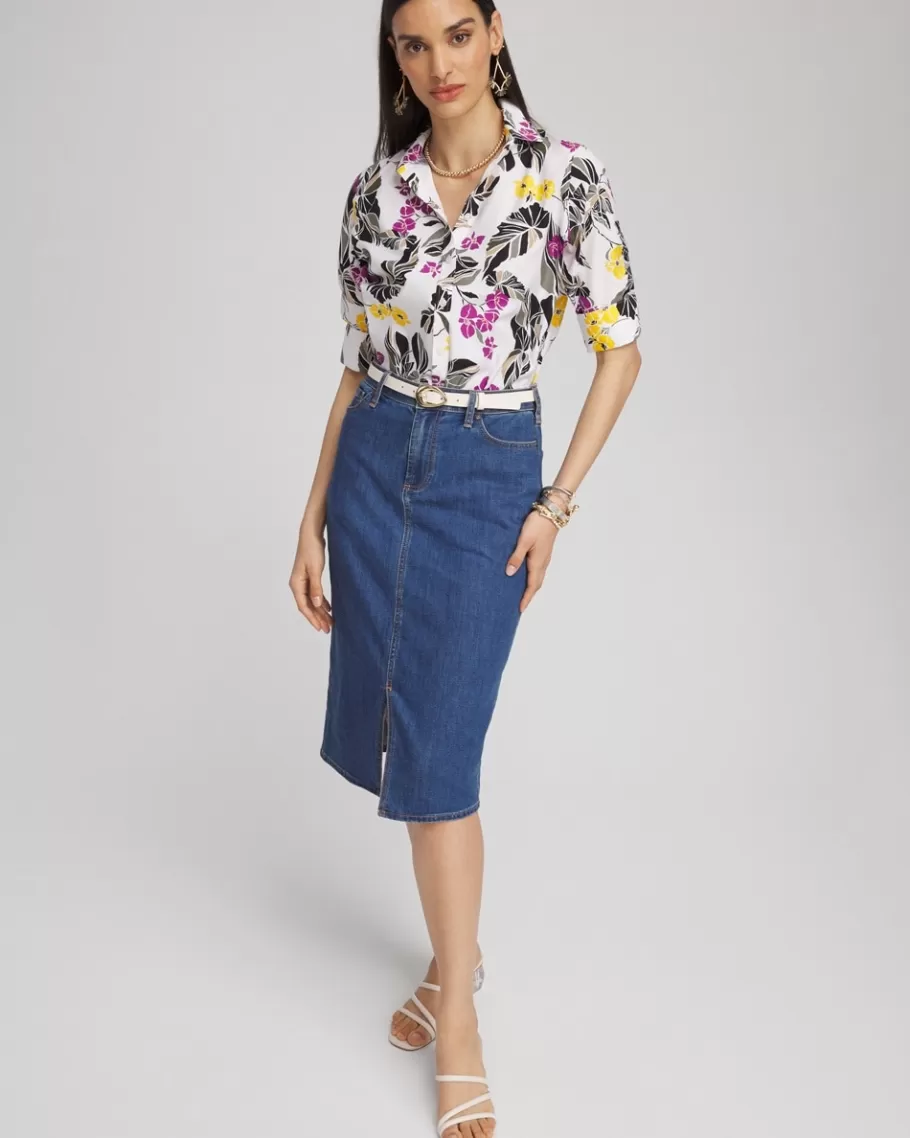 Chico's No Iron™ Stretch Floral Shirt