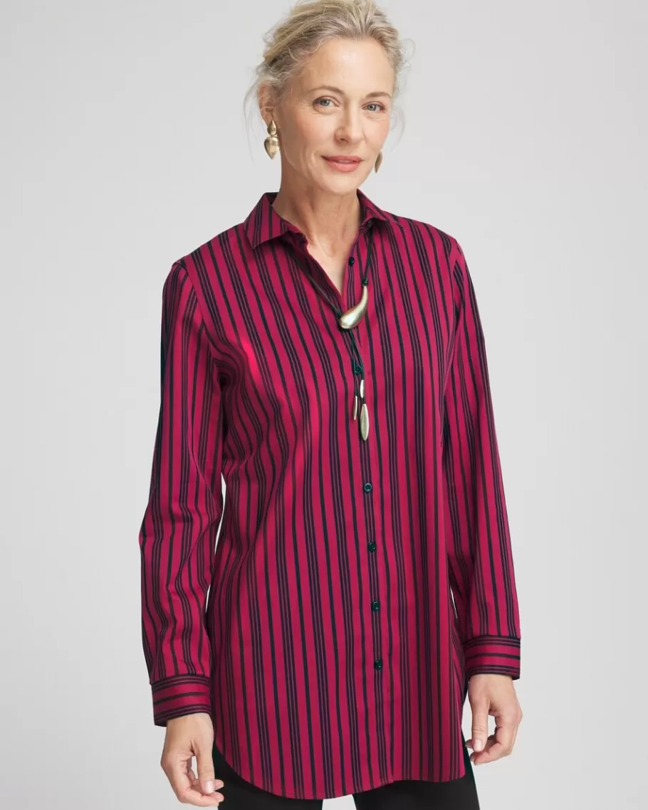 Chico's No Iron™ Stripe Tunic