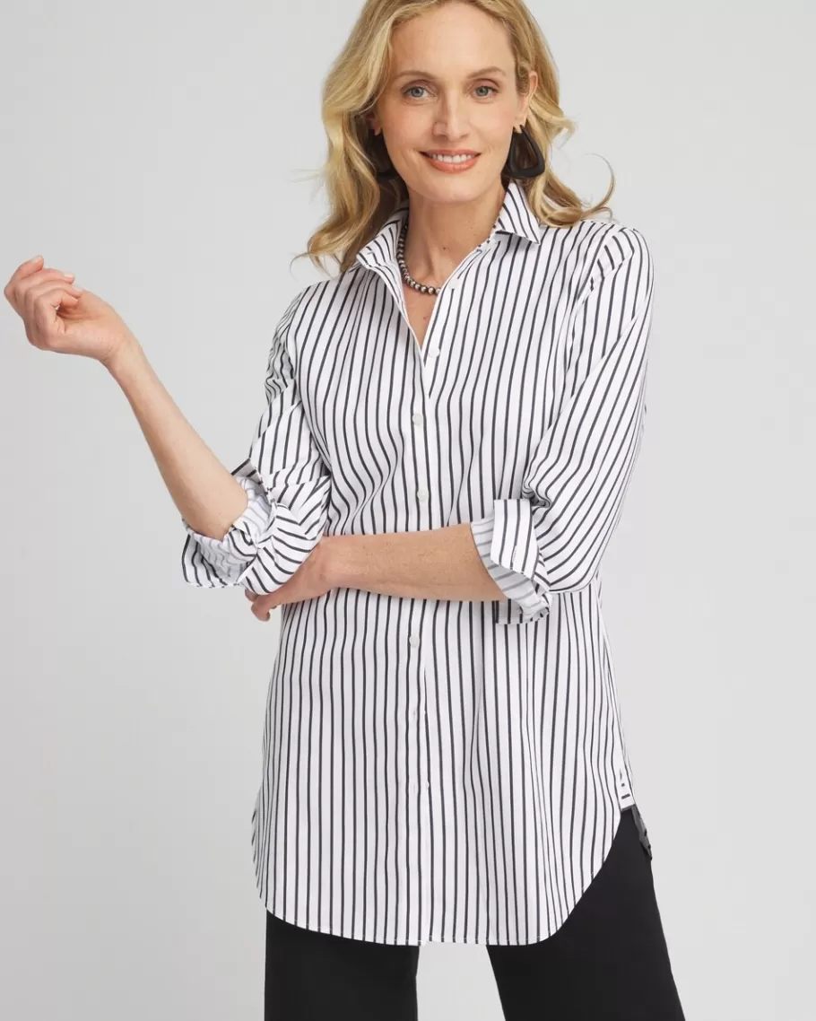 Chico's No Iron™ Stripe Tunic