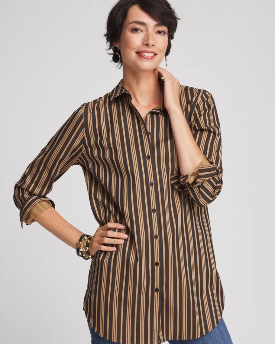 Chico's No Iron™ Stripe Tunic