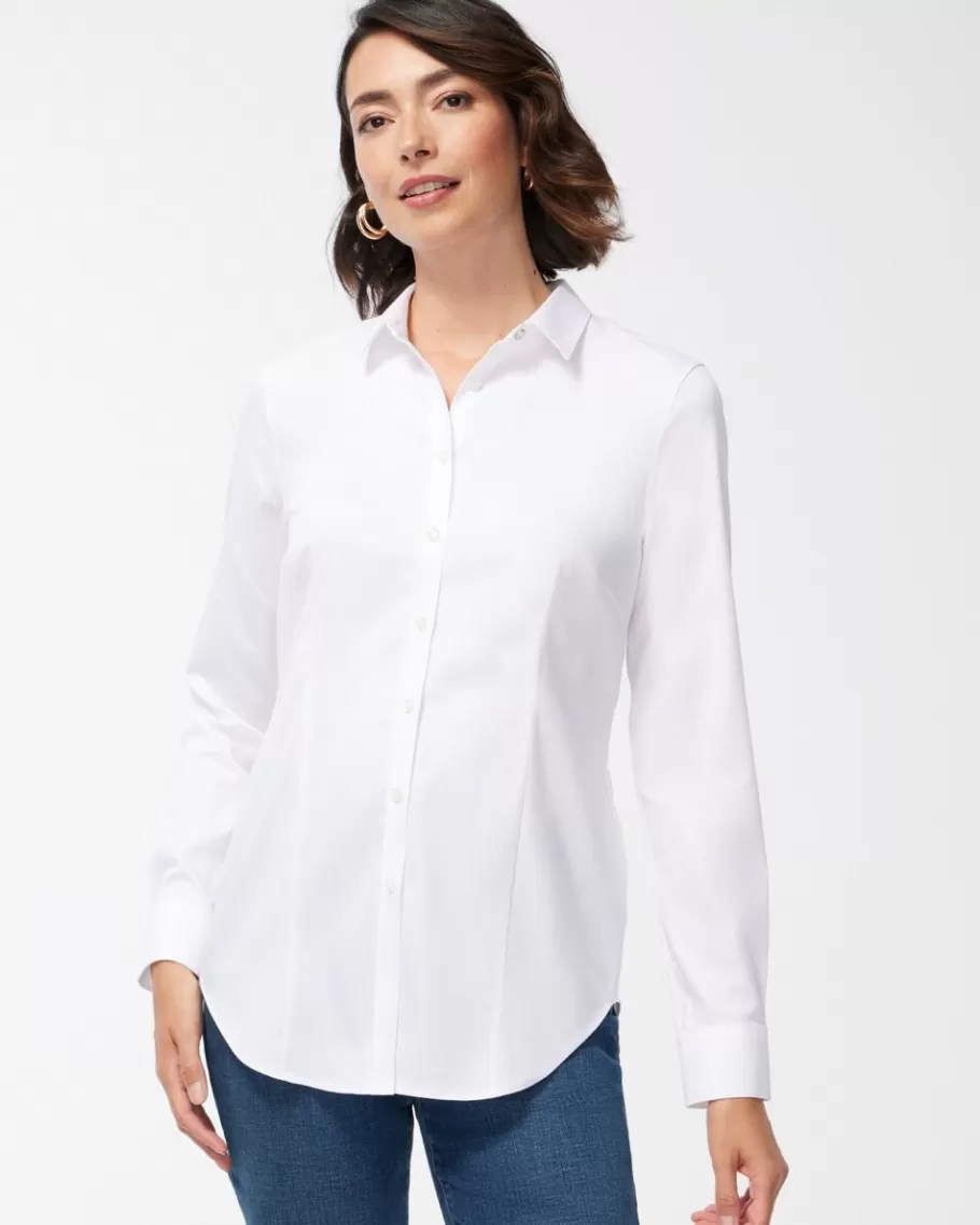 Chico's No-Iron™ Fitted Stretch Shirt