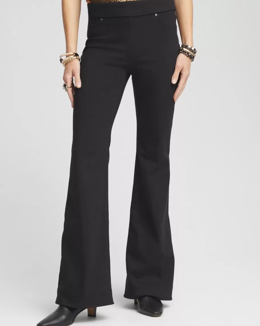 Chico's Pull On Flare Jeggings